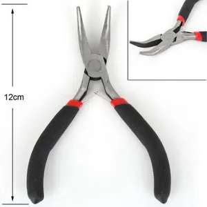12cm professional stainless steel jewelry needle nose pliers for DIY handmade crafting tool