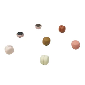 Set di fibbie magnetiche opache multicolori anti-esposizione per camicie da donna