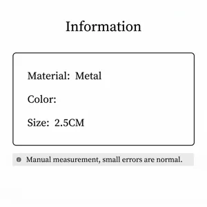 Specifications of the sparkling rhinestone star hair clip made of metal
