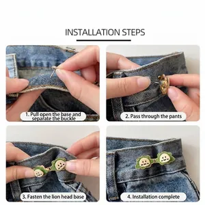 Guide d'installation complet pour les broches de serrage de taille lion pour jeans