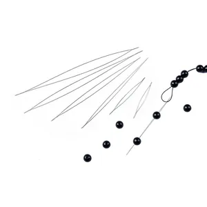 Profi Edelstahl Perlnadeln Set für die handgefertigte DIY Schmuckherstellung Werkzeuge