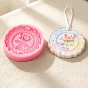 Chinese lotusbloem siliconen mal voor DIY aroma gips knutselwerk en decoratie