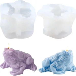 Money Toad Silicone Mold For Candle Making Plaster Soap Resin Aroma Diffuser Diy Craft Home Decor Wealth Frog Shape Mold