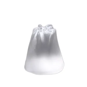 Elegante soporte para tapas de cristal esmerilado para accesorios de té