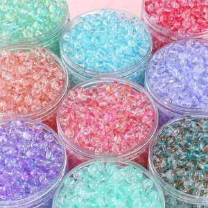 Assorted 8mm colorful jelly bubble round loose beads for DIY jewelry bracelet making