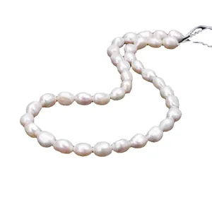 Premium natural freshwater baroque pearl strand for handmade DIY necklace and jewelry making