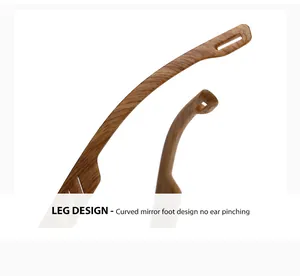 Vista dettagliata del terminale ergonomico ricurvo effetto legno per il massimo comfort