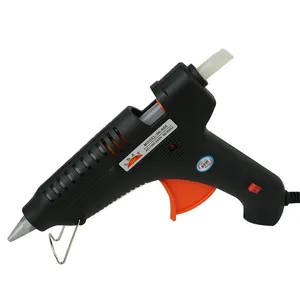 Heavy duty 80W hot melt glue gun for DIY crafts, home repairs and handmade jewelry projects
