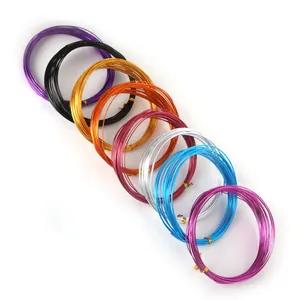 10M Colorful Soft Aluminum Craft Wire For DIY Handmade Jewelry Making Flexible Metallic Wire For Bonsai Styling Home Decor