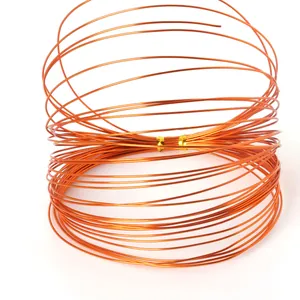 10m flexible copper-colored aluminum wire for DIY craft modeling and bonsai decor