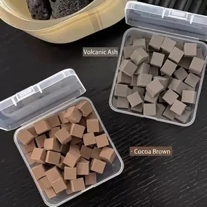 Esponjas Profesionales para Degradado de Uñas Cubos de Esponja de Algodón de Alta Densidad para Efecto Manicura Difuminado con Caja