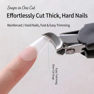 Professional ingrown nail nippers designed for easy trimming of thick and hard nails
