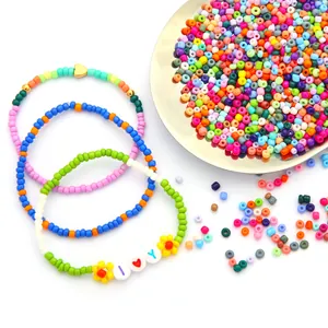 450g vibrant opaque painted seed beads set for DIY bracelet and necklace jewelry making