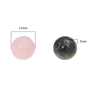 Twelve millimeter round resin cat eye beads for DIY handmade jewelry making accessories