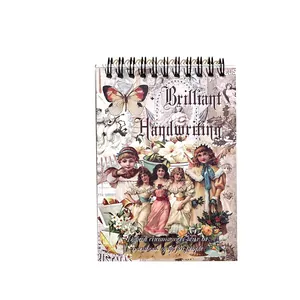 Vintage European style sticker book for DIY scrapbooking Dream Parade series 50 sheets