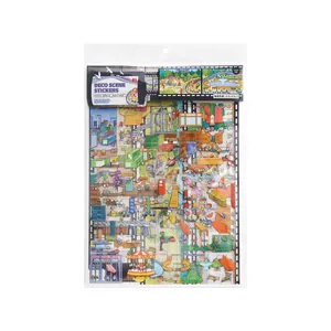Infeel.Me large decorative scene stickers for DIY scrapbooking and creative planner art