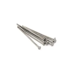 Detailed macro shot of silver metal T-pins for DIY jewelry making and beadwork projects