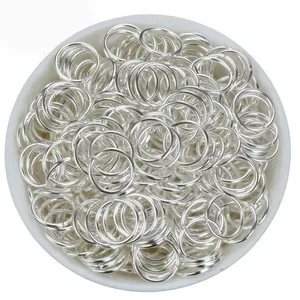 Anellini Aperti In Ferro Per Creazione Gioielli Risultati Fai Da Te Artigianali Connettori Metallici Cerchi Per Collana Braccialetto