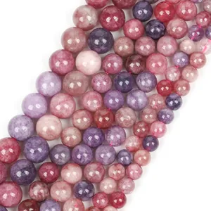 Natural color angel stone round beads for loose beads DIY bracelet jewelry making