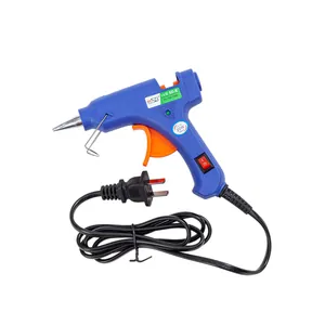 Elektrische 20W Heißklebepistole mit Ein/Aus-Schalter für präzise DIY-Bastelarbeiten
