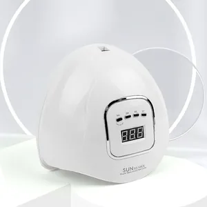 150W Professional UV LED Nail Lamp with 4 Timers and LCD Display for Fast Drying