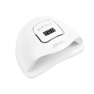 Professional UV LED nail lamp for fast drying and gel curing with smart sensor