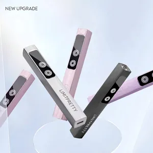 Portable Handheld Mini Nail UV Lamp Rechargeable Aluminum Alloy Nail Dryer Professional One-Word Nail Light For Gel Polish