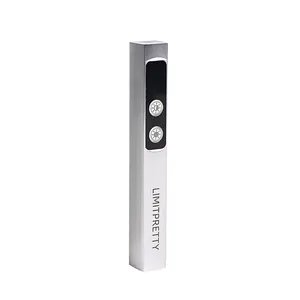 Portable handheld UV LED nail lamp for quick curing in silver finish.