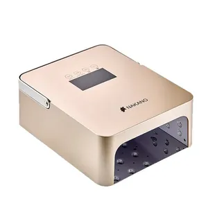 NAKANO portable professional UV LED nail lamp dryer in champagne gold with timer
