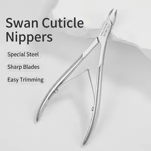 Professional Stainless Steel Cuticle Nippers Dead Skin Remover D07 D16 D22 Jaw Manicure Tools For Personal Care Salon Use