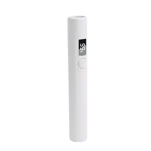 Portable Mini Nail Lamp UV LED Pen Shape Fast Drying Rechargeable Handheld Nail Dryer With Digital Display Manicure Beauty Tool