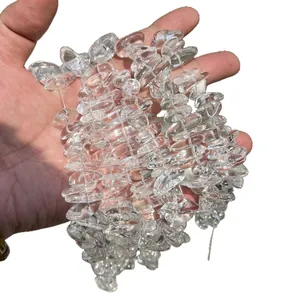 Natuurlijke Braziliaanse bergkristal kralen onregelmatig voor DIY sieraden maken set