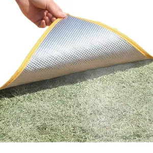 Thickened waterproof aluminum film picnic mat for outdoor camping and grass lawn use