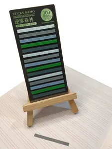 Extra-thin transparent sticky memo tabs with 300 sheets for indexing
