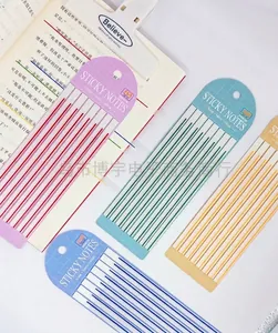 Transparent PET Long Strip Sticky Notes Ultra Fine Index Tabs Writable Page Markers For Reading School Office