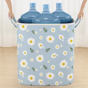 Große Aufbewahrungstasche mit Gänseblümchen-Muster für Decken