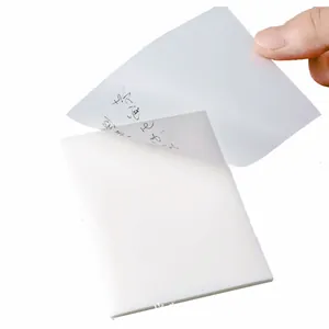 Hochwertige weiße transparente wasserfeste Haftnotizen zum Schreiben und Kommentieren