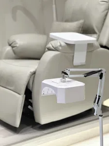 Professional Nakano 36W UV LED nail lamp on adjustable floor stand in salon environment