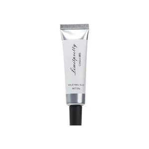 Professionele solide nagellijm 20g tube voor sterke en duurzame plaknagels extra
