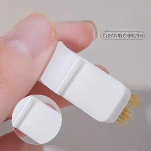 Brosse adhésive en fil de cuivre pour nettoyer les embouts de ponceuse à ongles de pro