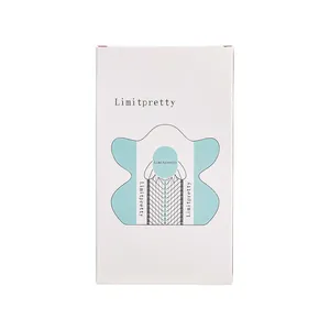 Scatola di imballaggio per forme di estensione unghie in PVC professionale Limitpretty