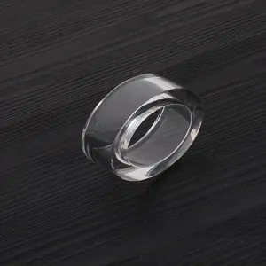 Servilletero de cristal transparente para las mesas elegantes de hoteles y restaurantes