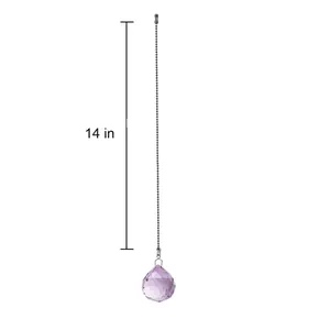 14 inch kristallen bol hanger voor lamp en tuin decoratie