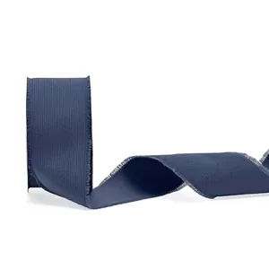 Handmade Frayed Edge Chiffon Like Polyester Ribbon For Wedding Bouquet Gift Wrapping Card DIY Craft Webbing