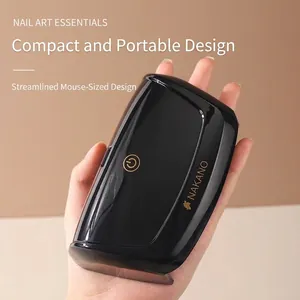 Professional portable 12W mini LED nail lamp with compact handheld design for manicure
