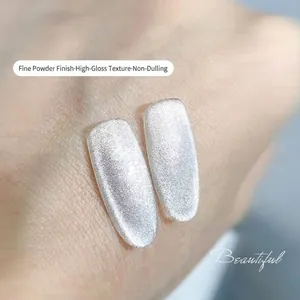 Magnetic Cat Eye Nail Gel Polish Glitter Shimmer Soak Off UV LED Gel For Women Autumn Winter Professional Manicure Nail Art Decoration