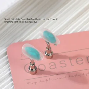 Magnetische nail art standaard met matte tips voor oefenen en nagel display doeleinden