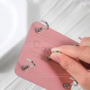 Professionele vierkante magnetische nagel display basis voor manicure praktijkgebruik