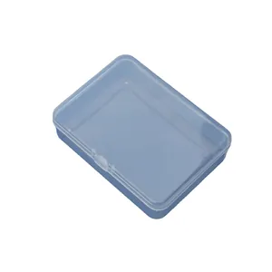 Scatola rettangolare trasparente in plastica PP per cancelleria e piccoli accessori