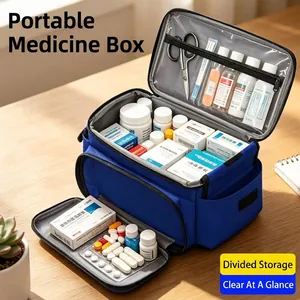 Grand sac de rangement médical étanche pour la maison et les urgences extérieures